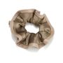 Hair accessories - Silk and leather scrunchie JAZZY - VALÉRIE VALENTINE