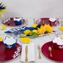Decorative objects - “Coral” Gelso Leaf   67x21cm - VETROFUSO DI DANIELA POLETTI
