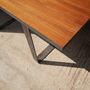 Desks -  Table with teak model Teakado - LIVING MEDITERANEO