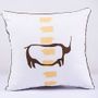 Fabric cushions - TSODILO WHITE IVORY CUSHION - SOMETHING SINCERE