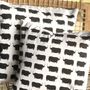 Fabric cushions - TSODILO BROWN RHINO CUSHION - SOMETHING SINCERE