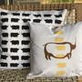 Fabric cushions - TSODILO WHITE IVORY CUSHION - SOMETHING SINCERE