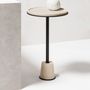 Autres tables  - SORRENTO TABLE D'APPOINT EN MARBRE - GIOBAGNARA