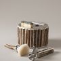 Decorative objects - Cylindrical cigar set with V cutter - LORENZI MILANO