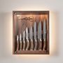 Kitchen utensils - Wall-mounted knifes set - LORENZI MILANO