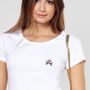 Apparel - Women's T-shirt Tchin tchin (embroidered) - MONSIEUR TSHIRT