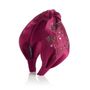 Hair accessories - YUMI silk knot and Swarovski® crystal headband - VALÉRIE VALENTINE