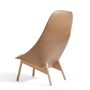 Office furniture and storage - Uchiwa Lounge chair and ottoman - HAY