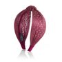 Hair accessories - IRINA banana fiber bow headband - VALÉRIE VALENTINE