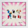 Tableaux - Tableau d'art en édition limitée Mini collector  Supergirls - GALERIE BELARTVITA