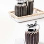 Hotel bedrooms - LEATHER & RATTAN THERMAL CARAFES - PIGMENT FRANCE BY GIOBAGNARA
