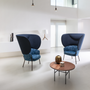 Lounge chairs for hospitalities & contracts - WAM BERGERE - BROSS