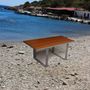 Desks -  Table with teak model Teakado - LIVING MEDITERANEO