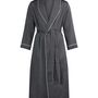Homewear - Dressing Gown with piping - 100% Organic - MYDO.WORLD