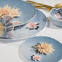 Decorative objects - “Fiori”  Plate Ø28cm - VETROFUSO DI DANIELA POLETTI