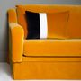 Fabric cushions - PILLOW VELVET SICILIA - MAISON SARAH LAVOINE