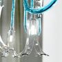 Hanging lights - MICHELANGELO Murano Modern Chandelier - PIUMATI MURANO GLASS LIGHTING
