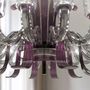 Hanging lights - LEONARDO Murano Glass Chandelier - PIUMATI MURANO GLASS LIGHTING