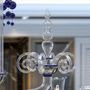 Hanging lights - PUCCINI Oval Murano Glass Chandelier - PIUMATI MURANO GLASS LIGHTING