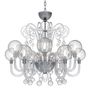 Hanging lights - GALILEO Ball Murano Glass Chandelier - PIUMATI MURANO GLASS LIGHTING