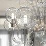 Hanging lights - GALILEO Ball Murano Glass Chandelier - PIUMATI MURANO GLASS LIGHTING
