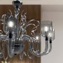 Hanging lights - RAFFAELLO Murano Glass Chandelier - PIUMATI MURANO GLASS LIGHTING