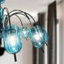 Hanging lights - TINTORETTO Murano Glass Chandelier - PIUMATI MURANO GLASS LIGHTING