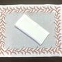 Linge de table textile - SET DE TABLE avec serviette - PLACE MAT SET - VILLAFLORENCE