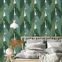 Other wall decoration - Wallpaper Leaf Vert Fond Blanc - PAPERMINT