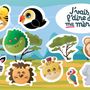 Children's arts and crafts - Stickers - Stickers, Crafts - J'VAIS L'DIRE À MA MÈRE !