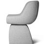 Chairs for hospitalities & contracts - Oscar Small Chair in Special Boucle - DUISTT