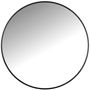 Mirrors - Mirror D100 cm iron black/mirror - VILLA COLLECTION