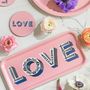 Trays - LOVE collection - trays - coaster - JAMIDA OF SWEDEN