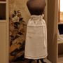 Aprons - Apron with piping and borders with double pocket - 100% Organic - MYDO.WORLD