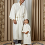 Homewear - Yukata Kimono blanc naturel - 100% Chanvre Bio - MYDO.WORLD