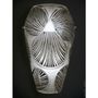 Objets design - Applique murale Cristal Taillé - Shell Black Enamel - CRISTAL BENITO