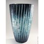 Vases - Cut Crystal Vase - Azure - CRISTAL BENITO