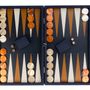 Petite maroquinerie - Backgammon compétition I Toile Denim - HECTOR SAXE PARIS DEPUIS 1978