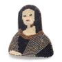 Gifts - Mona Lisa handmade beaded Brooche - HELLEN VAN BERKEL HEARTMADE PRINTS