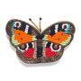 Gifts - Butterfly hand made beaded Brooche - HELLEN VAN BERKEL HEARTMADE PRINTS