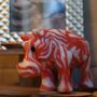 Decorative objects - RED WEB HIPPO CANDLE - KANDHELA