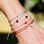 Bijoux - Bracelet cordon pierre semi précieuse au choix - GIVE ME HAPPINESS