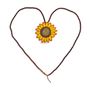Jewelry - Sunflower hand made Brooche 01 - HELLEN VAN BERKEL HEARTMADE PRINTS