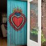 Decorative objects - Door Curtain Bamboo Milagro Heart - KITSCH KITCHEN