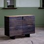Sideboards - Cabinet of Ebonized and Polished Resin - JONATHAN FIELD