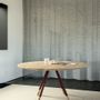 Tables Salle à Manger - Topp and Legg - Round oak table - BELGIUM IS DESIGN