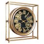 Clocks - GEAR CLOCK METAL FRAME 38X11X42 - EMDE