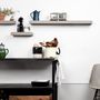 Shelves - sliced - concrete shelf invisible fixing - LYON BÉTON