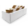 Objets design - Canapé composable Cocoon blanc - SOFAREV