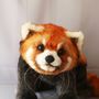 Decorative objects - Red panda plush. Window display - KATERINA MAKOGON